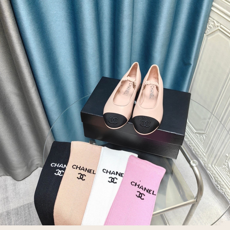 Ch*el flat shoes